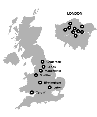 UK map