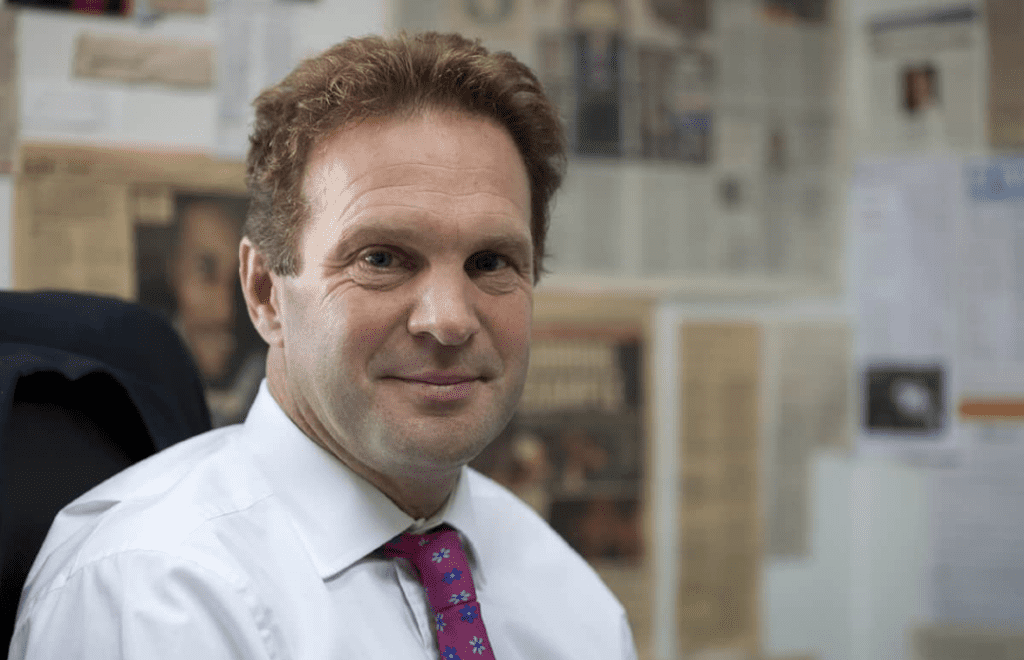 Photograph of St Giles' Chief Executive Officer Rob Owen.
